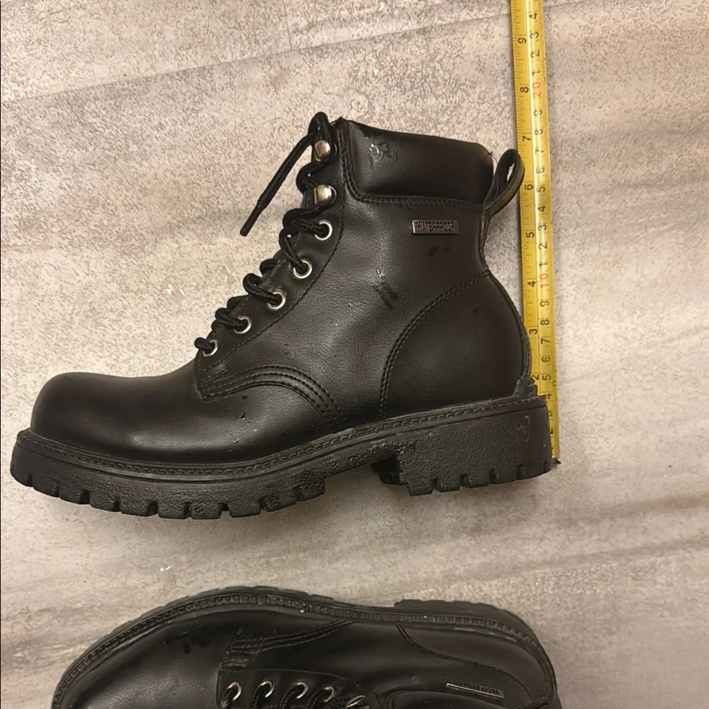 Waterford Black Ankle Boots with Laces